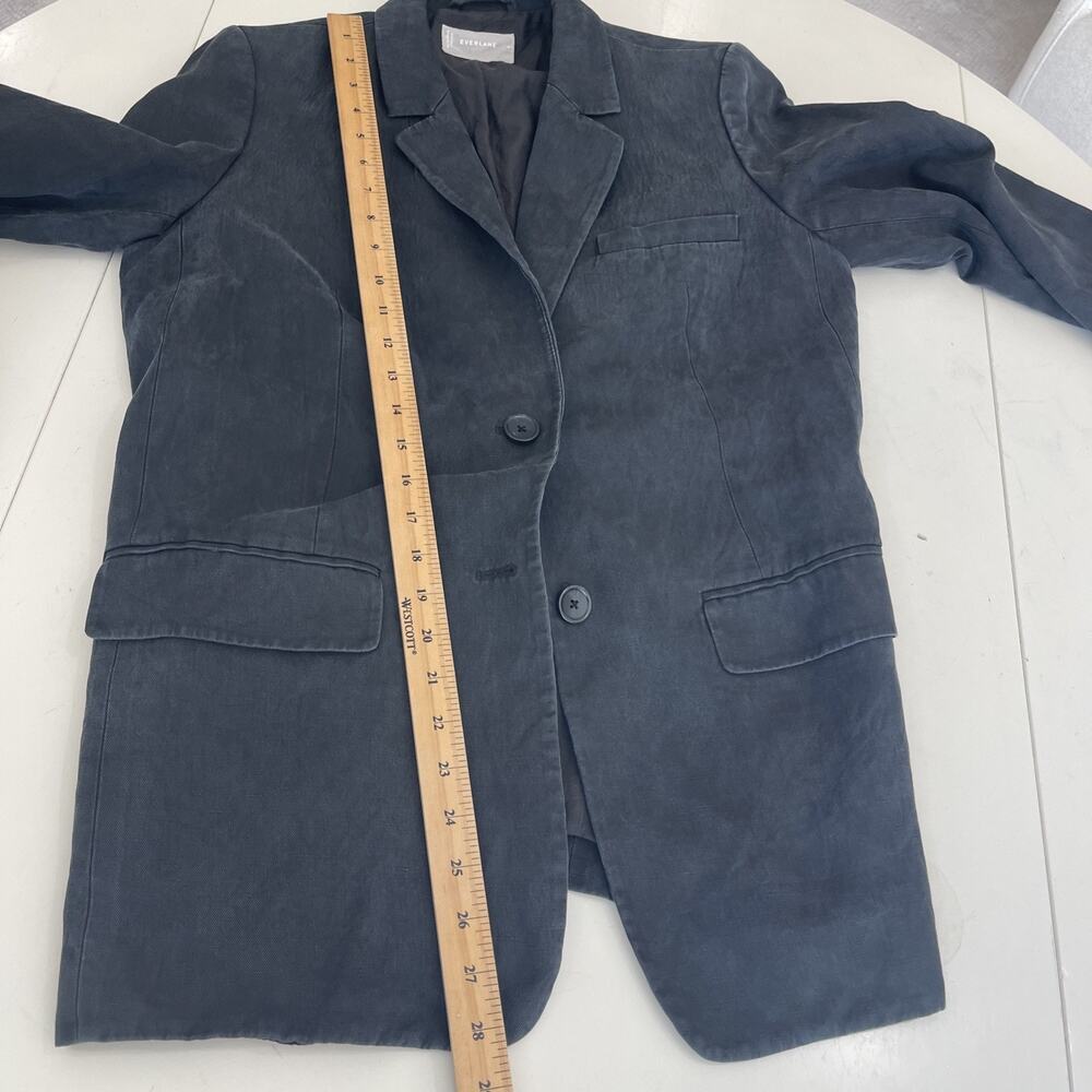 Everlane Charcoal Gray Relaxed Blazer - Picture 10 of 14